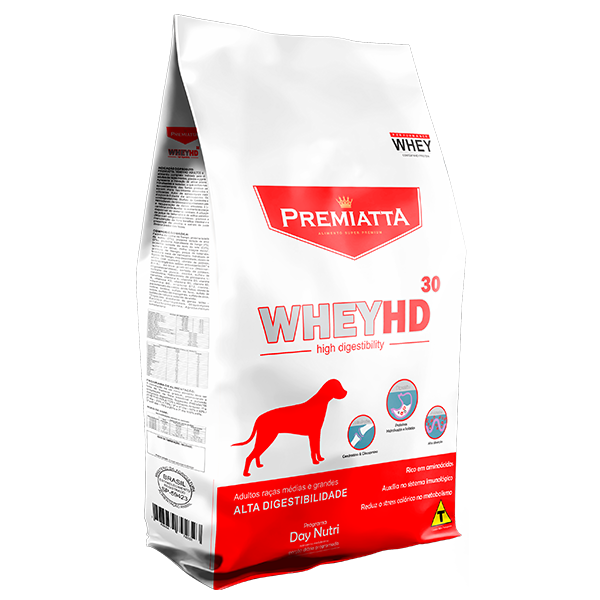 Foto - Premiatta Whey HD Adultos Raças Médias e Grandes