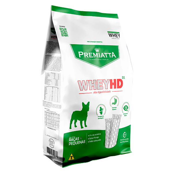 Foto - Premiatta Whey HD Adultos Raças Pequenas