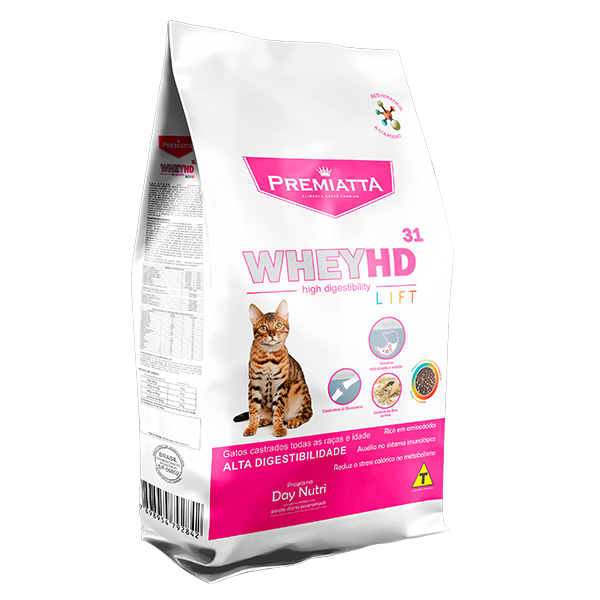 Foto - Premiatta Whey HD Lift Gatos Castrados