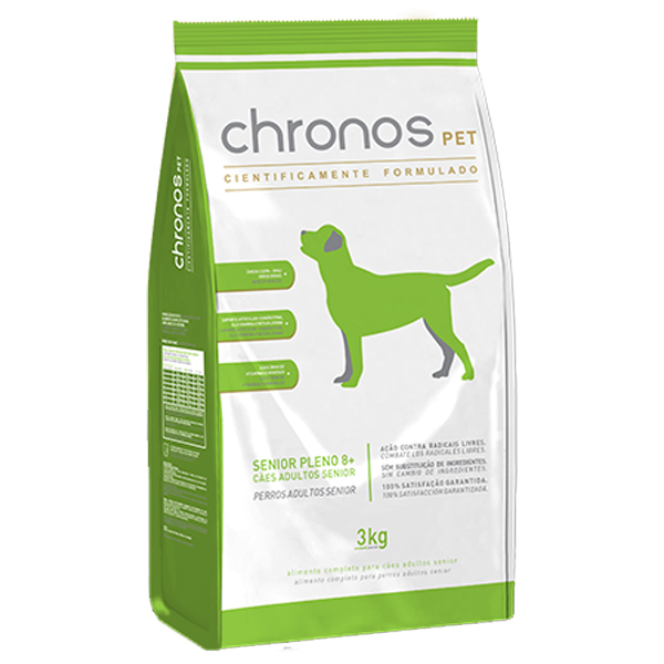Foto - Chronos Pet Cães Adultos Senior Pleno 8+ (cod. 10583C)
