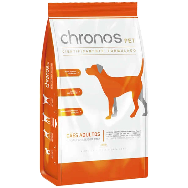 Foto - Chronos Pet Cães Adultos Raças Grandes 15 kg (cod. 10565)