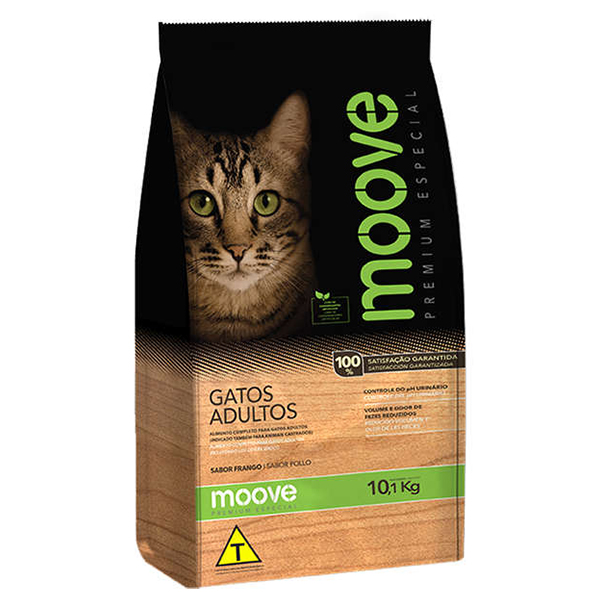 Foto - Moove Gatos Adultos `Premium Especial Sabor Frango 10,1 kg -  20310