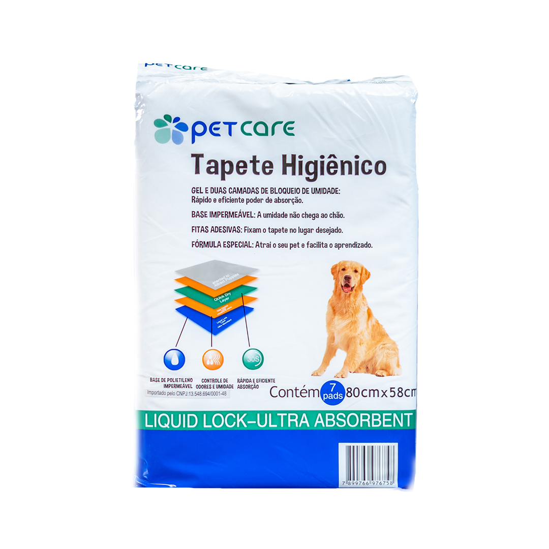 Foto - TAPETE HIGIÊNCIO 80CM X 58CM - 7 PADS